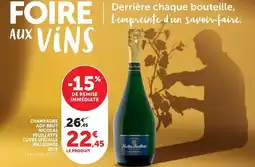 U Express Brut - champagne aop offre