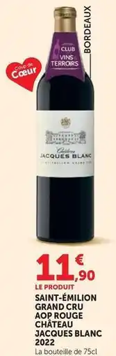 U Express Saint-emilion grand cru aop rouge offre