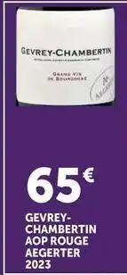 U Express Gevrey-chambertin aop rouge aegert offre
