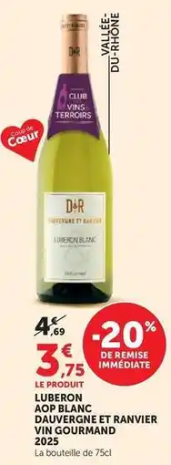 U Express Luberon aop blanc aop blanc et ravier d'un viogrumand offre