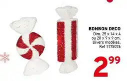 Trafic BONBON DECO offre