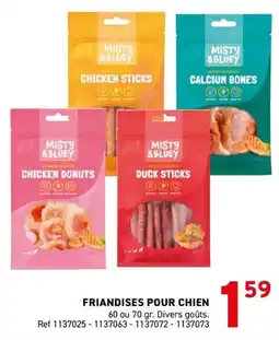 Trafic MISTY & BLUEY FRIANDISES POUR CHIEN offre
