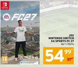 Trafic EA SPORTS FC 27 offre