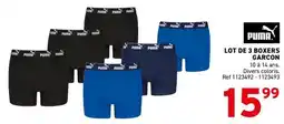 Trafic PUMA Boxers offre