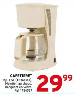 Trafic CAFETIERE offre