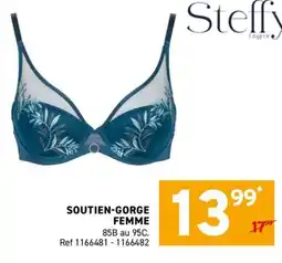 Trafic Steffy SOUTIEN-GORGE FEMME offre