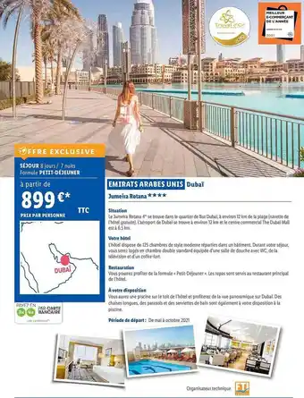 Lidl Emirats Arabes Unis Dubaï offre