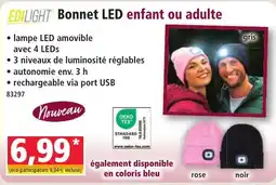 Norma EDILIGHT Bonnet LED offre