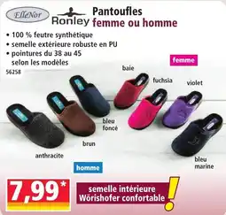 Norma Ronley Pantoufles offre