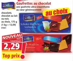Norma Delicia Gaufrettes au chocolat offre