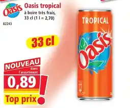 Norma Oasis tropical offre