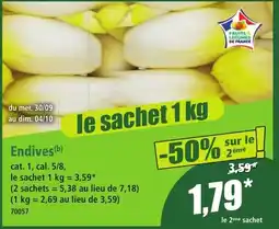 Norma Fruits & Légumes de France Endives offre