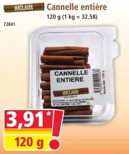 Norma NICLAUS Cannelle entière offre