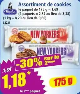 Norma Merba Assortiment de cookies offre