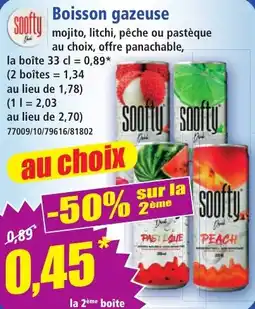 Norma Soofty Boisson gazeuse offre