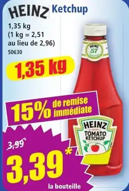 Norma HEINZ Ketchup offre