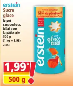 Norma erstein Sucre glace offre