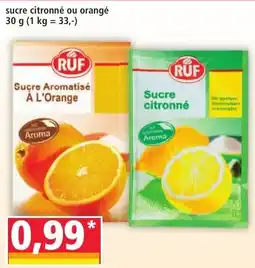 Norma RUF Sucre citronné offre