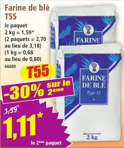 Norma FARINE DE BLÉ Type 55 offre