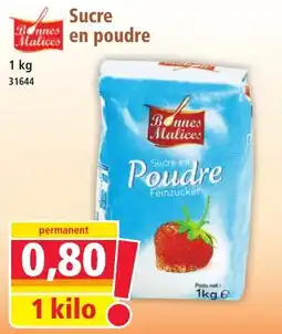 Norma Bonnes Malices Sucre en poudre offre