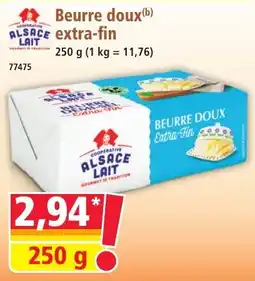 Norma ALSACE LAIT Beurre doux offre