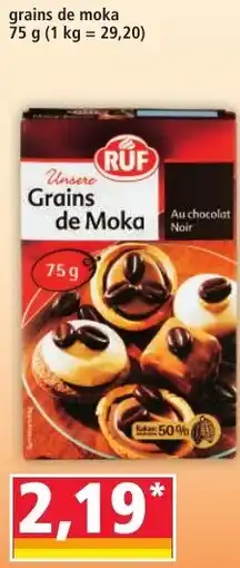Norma RUF Grains de Moka offre