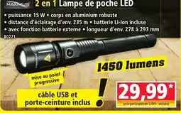 Norma MAXIMUS Lampe de poche LED offre