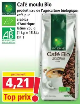Norma BIO SONNE Café moulu Bio offre