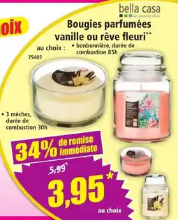 Norma bella casa Bougies parfumées offre