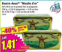 Norma Moulin d'or Beurre doux offre