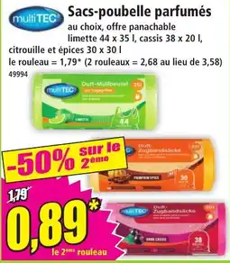 Norma mulliTEC Sacs-poubelle parfumés offre