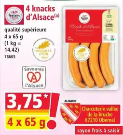 Norma festein Knacks d'Alsace offre