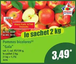 Norma Pommes de France Pommes bicolors(b) "Gala" offre