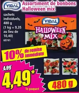 Norma VIDAL Halloween mix offre