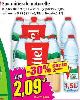 Norma Vittel Eau minérale naturelle offre