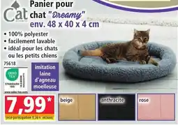 Norma Cat Research Panier pour chat "Dreamy" offre