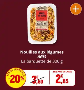 AGIS Nouilles aux légumes