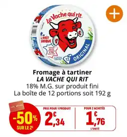 Coccinelle Supermarché La Vache Qui Rit Fromage à tartiner offre