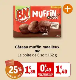 Coccinelle Supermarché BN Muffin Choco offre