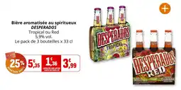 Coccinelle Supermarché DESPerados Bière aromatisée offre