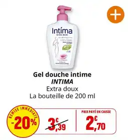 Coccinelle Supermarché INTIMA Gel douche intime offre