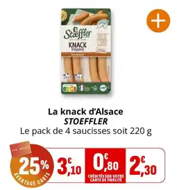 Coccinelle Supermarché STOEFFLER Knack d'Alsace offre