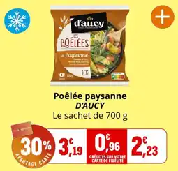 Coccinelle Supermarché D'AUCY Poêlée paysanne offre