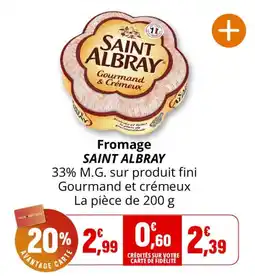 Coccinelle Express SAINT ALBRAY Fromage offre