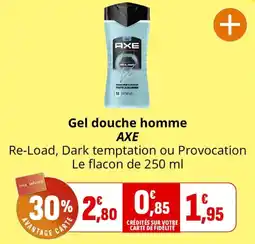 Coccinelle Express AXE Gel douche homme offre