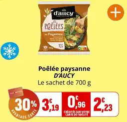 Coccinelle Express D'AUCY Poêlée paysanne offre