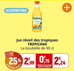 Coccinelle Express Tropicana Jus réveil des tropiques offre