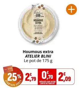 Coccinelle Express ATELIER BLINI Houmous extra offre