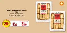 Coccinelle Supermarché AGIS Nems cocktail offre