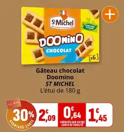 Coccinelle Express ST MICHEL Gâteau chocolat Doomino offre